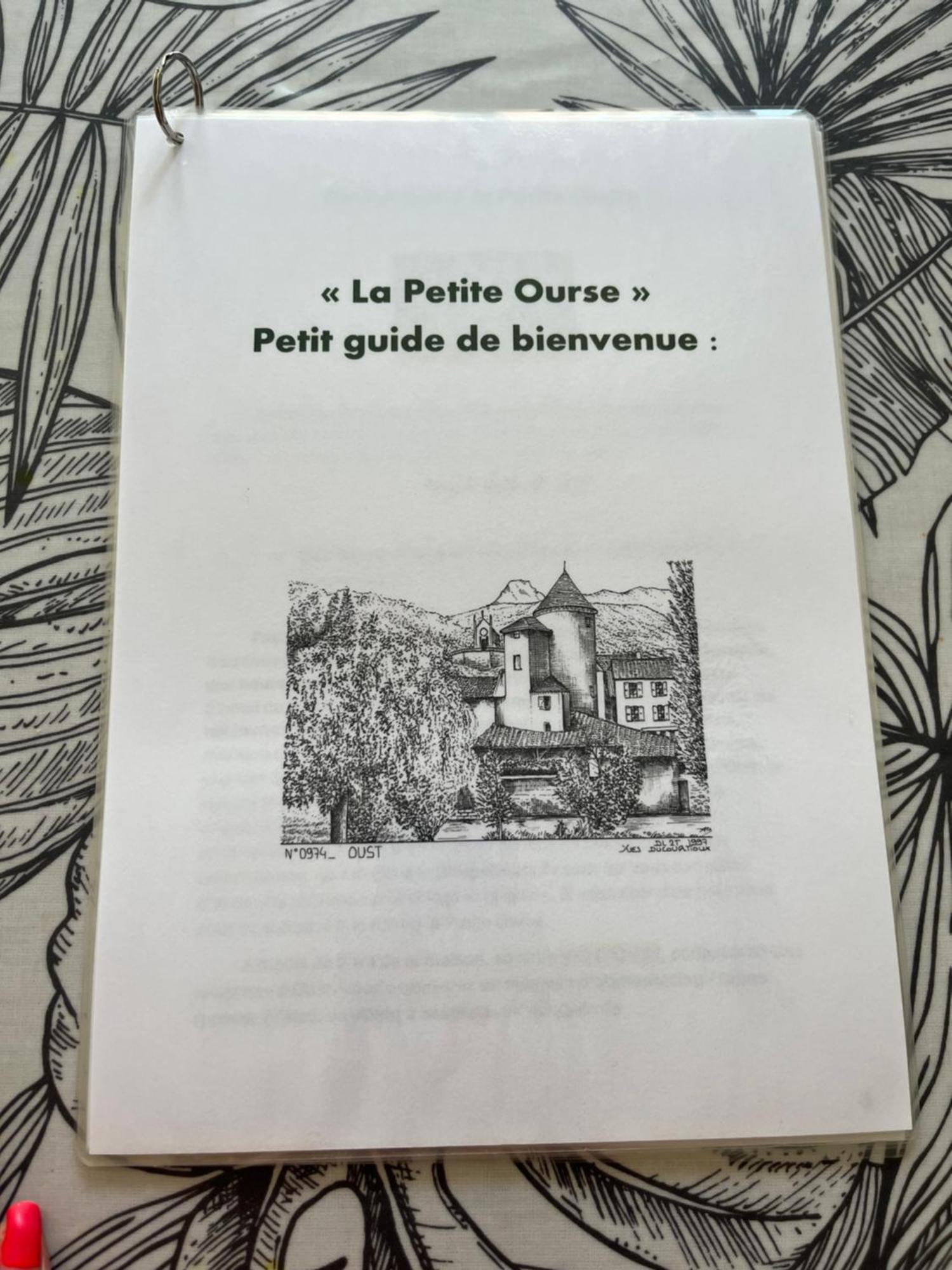 La Petite Ourse Maison De Village A Oust Zewnętrze zdjęcie